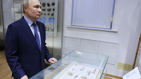 Рабочая поездка президента РФ В. Путина в Центральный федеральный округ
