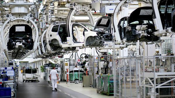%Завод по сборке автомобилей Фольксваген, Германия