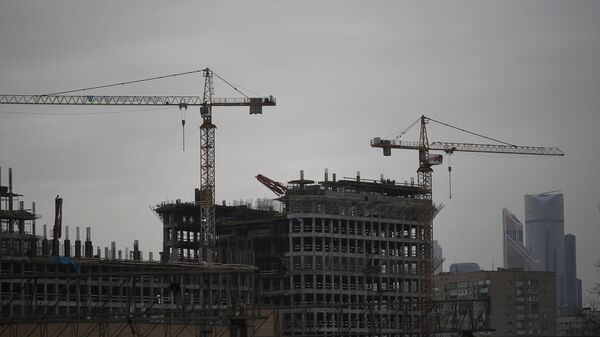 Строительство многоэтажных домов в Москве