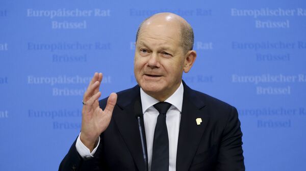 Канцлер Германии Олаф Шольц