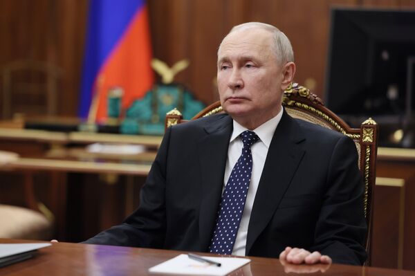 Президент РФ В. Путин провел встречу с первым вице-премьером А. Белоусовым